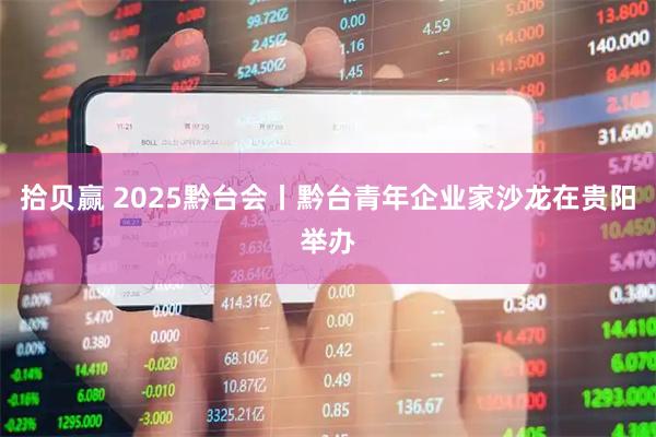 拾贝赢 2025黔台会丨黔台青年企业家沙龙在贵阳举办