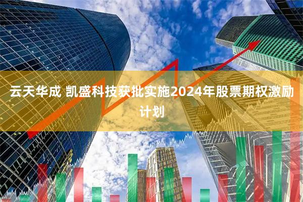 云天华成 凯盛科技获批实施2024年股票期权激励计划